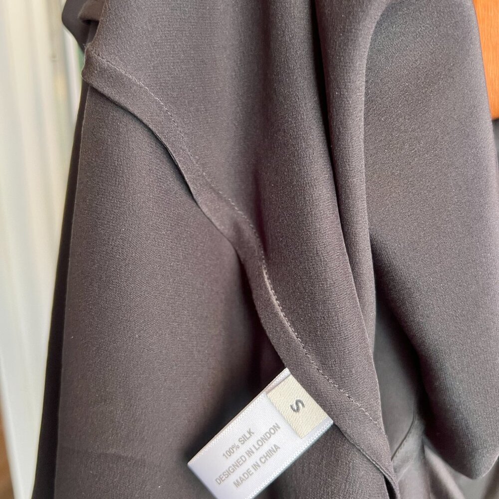 ASCENO Lyon Silk Satin Slip Dress Small - Picture 16 of 16